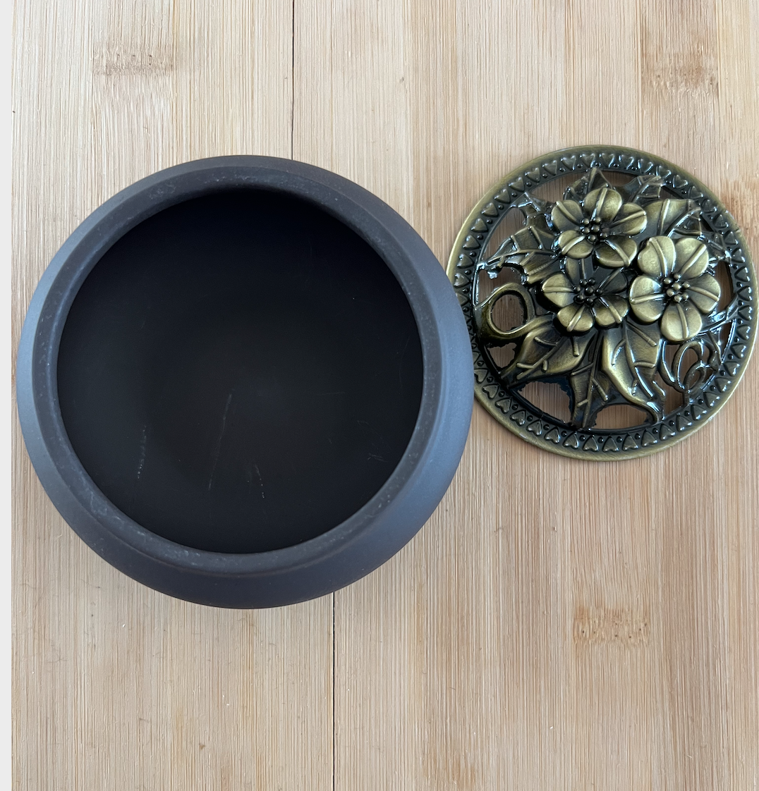 Quemador de resinas y hierbas- Color Chocolate