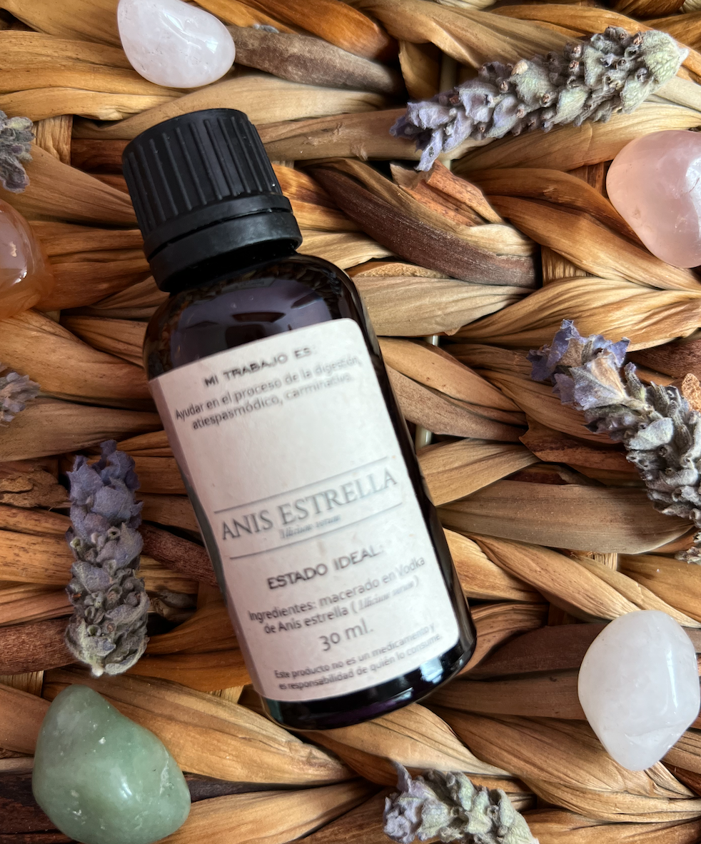 Tintura madre de Anis estrella (Illicium verum)