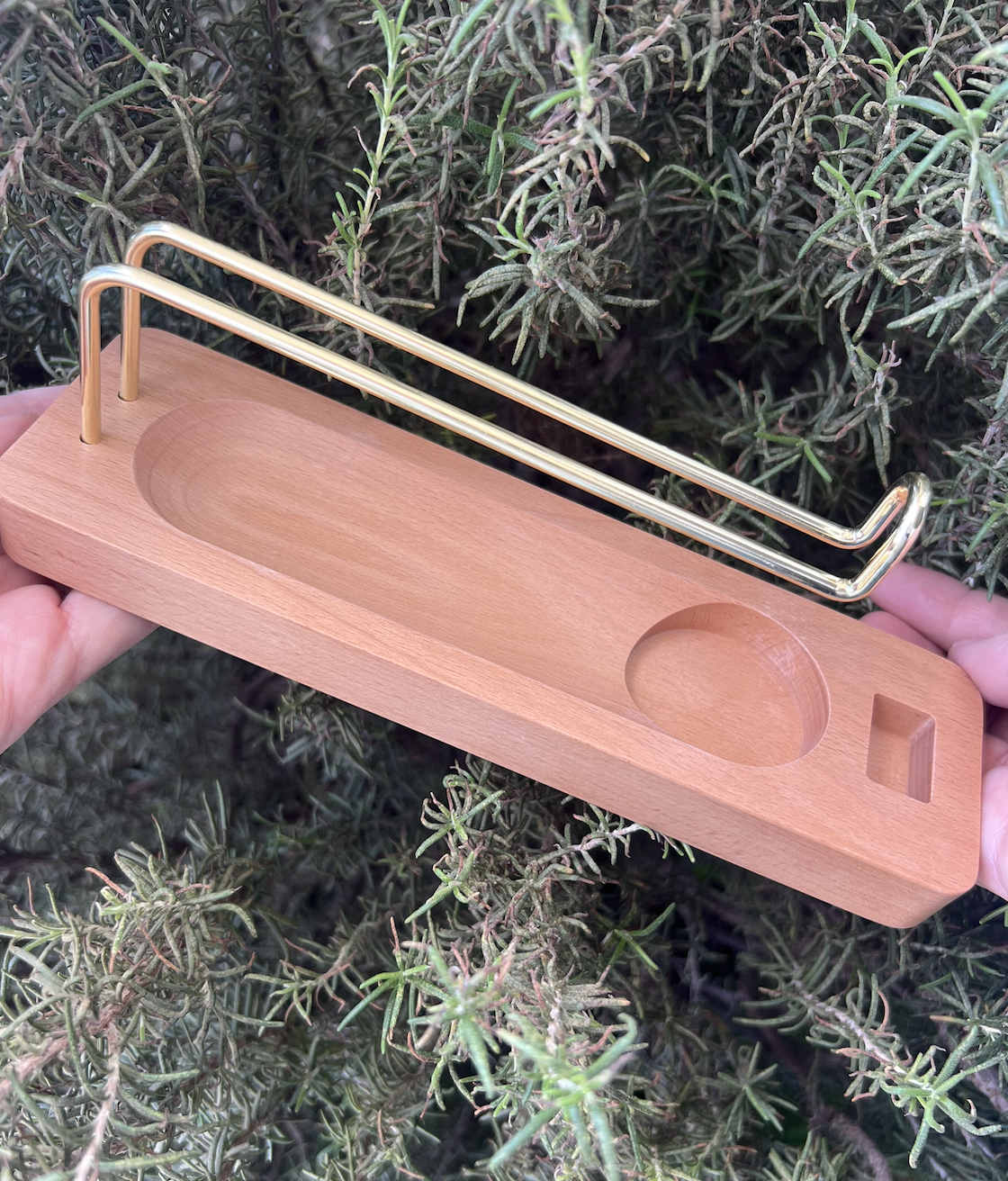 Stick Holder Madera (2 piezas)