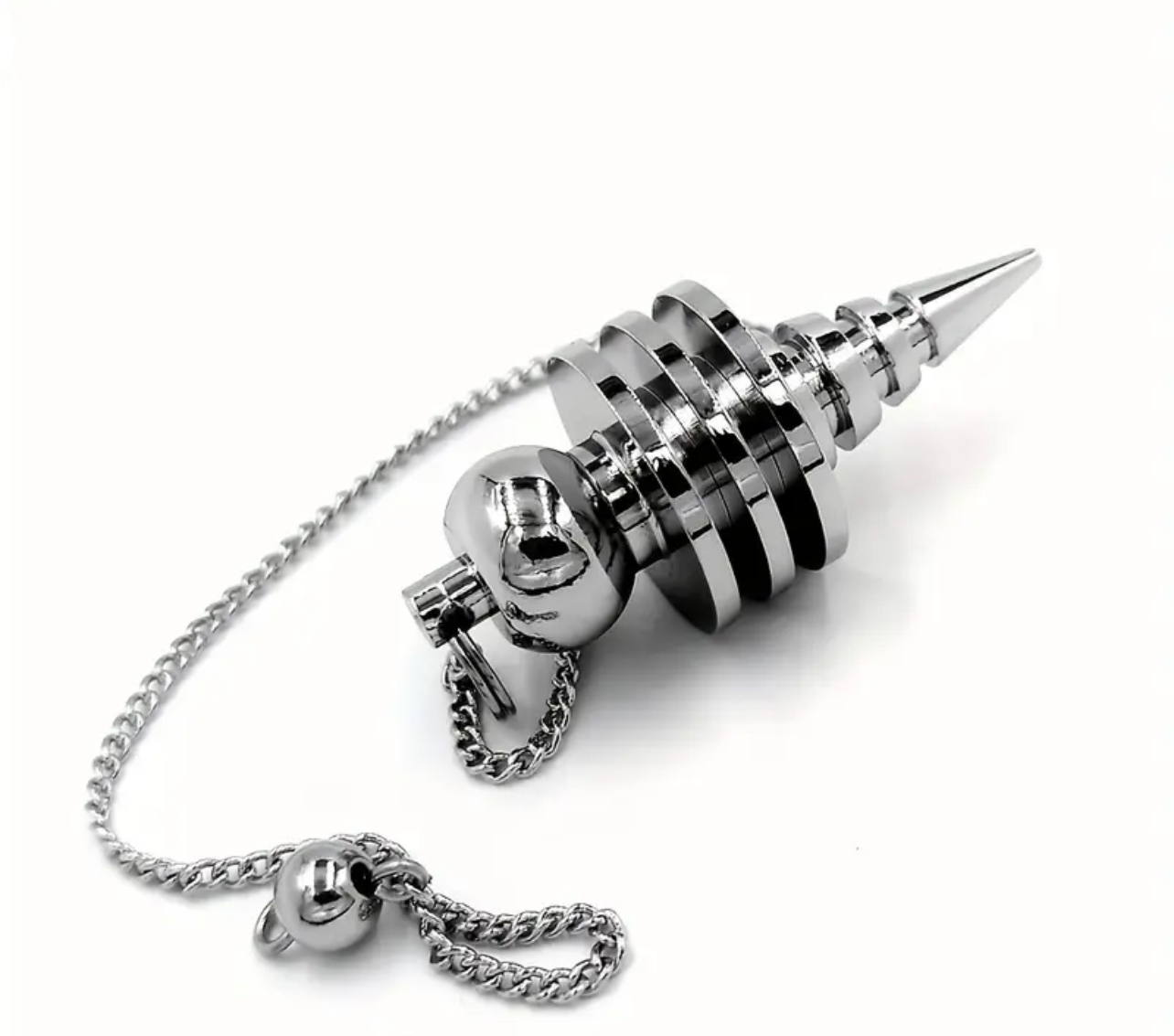 Péndulo de acero color Plata